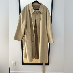 London fog trench coat
